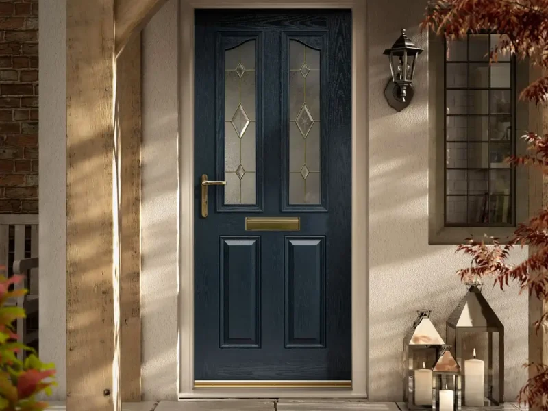 Composite Doors of a House