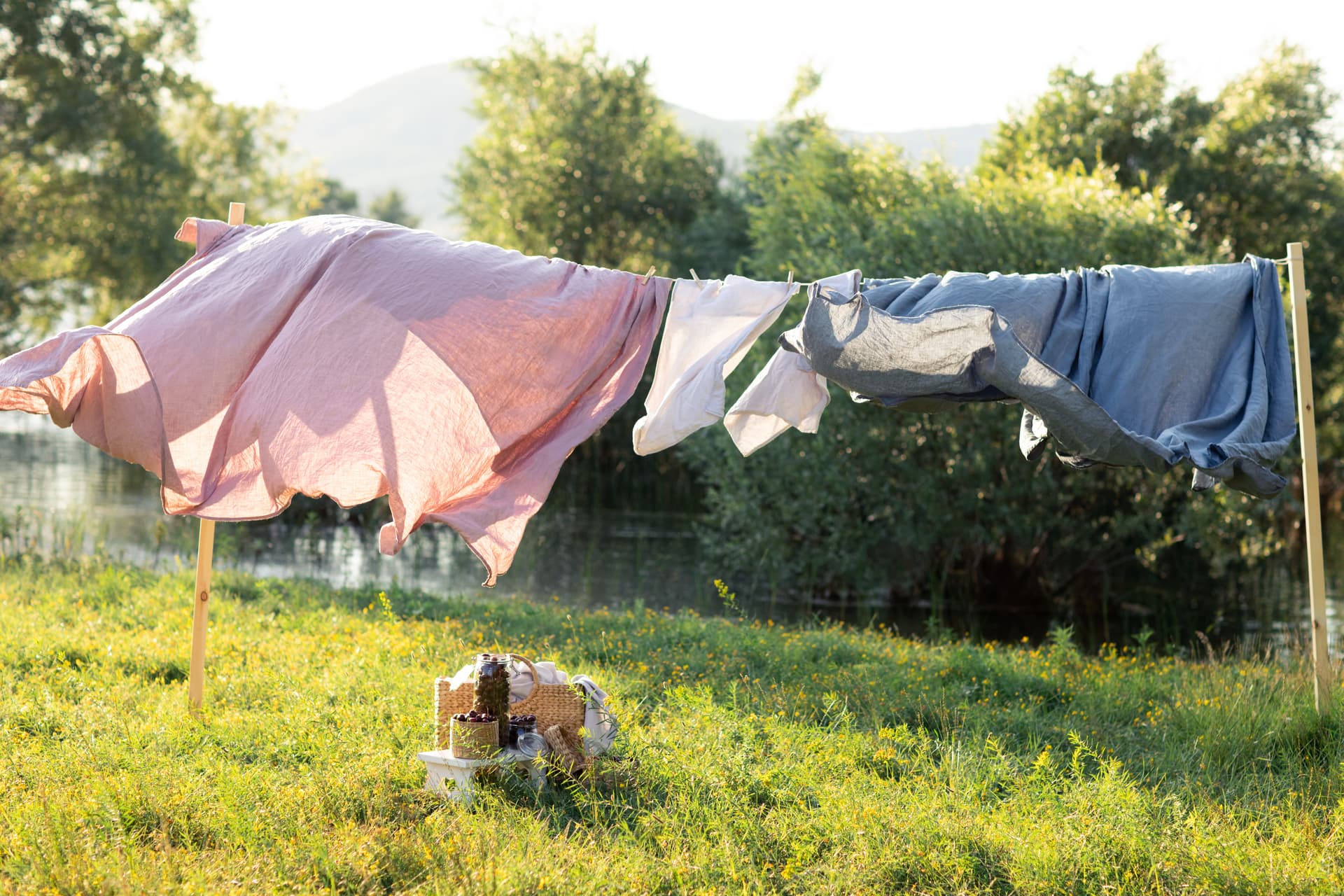 Washing line or rotary dryer? We look at the pros and cons
