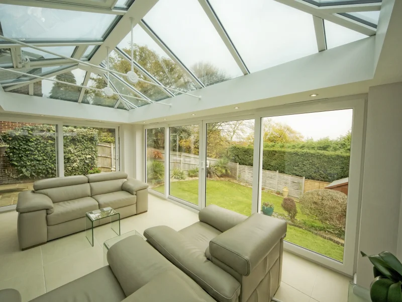 white sliding doors romsey