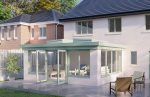 Low Wall Flat Roof French Door