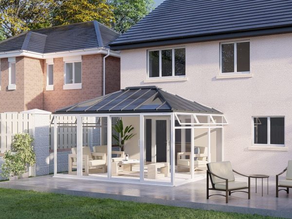 Basics Range Georgian Solid Roof Patio doors