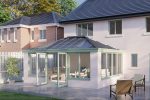 Low Wall Solid Roof French Doors