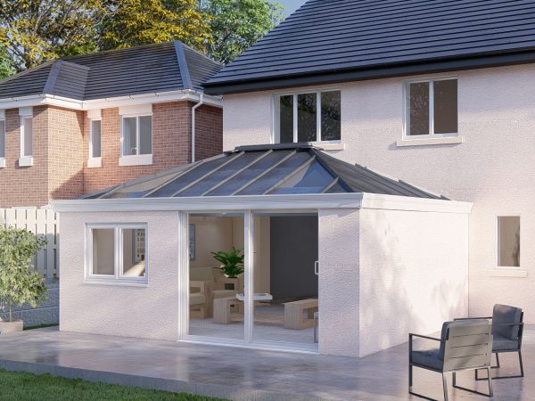 Three Wall Solid roof Patio Door