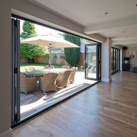 Folding Doors External Bifolds By Britannia Windows